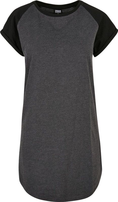 Urban Classics - Contrast - T-shirt Jurk - Dames