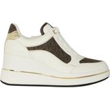 Michael Kors - Emmy - Pantoffel - Beige - Leer - Vetersluiting - Casual
