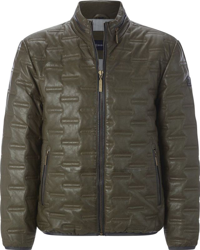 Babista - RAMILO - Leren Jack - Olijf