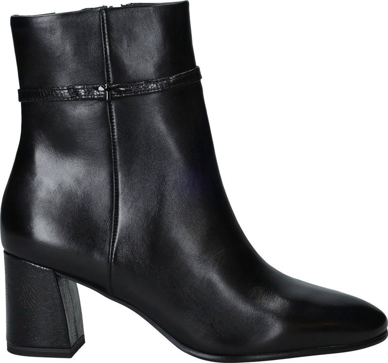 TAMARIS - Core - Enkellaarsjes - Zwart - Leer