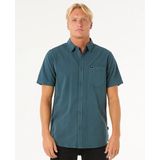 Classic Surf - Overhemd - Katoen - Korte Mouwen - Regular Fit - Geweven