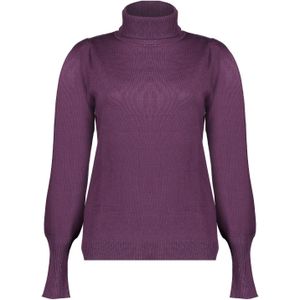 Geisha Trui Coltrui Met Pofmouwen 44566 14 Mauve Dames