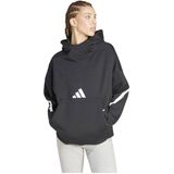 adidas - Sweatshirt - Zwart - Drielaagse PRIMEKNIT - Losse Pasvorm