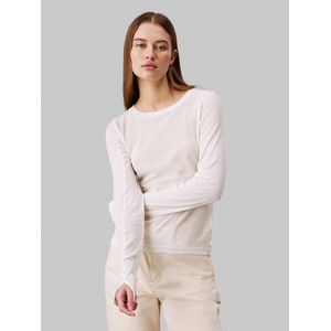 Calvin klein longsleeve sheer long sleeve to, ybi maat XS