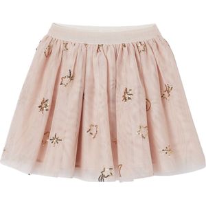 Vertbaudet - Feestelijke Meisjesrok - Met Sterren en Pailletten - Tule