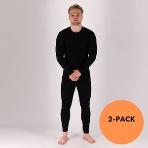 Morethansocks - Thermolegging Merino Wol Heren - 2-Stuks