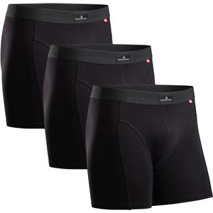 DANISH ENDURANCE - Boxershorts - Zwart - Katoenen Ondergoed - 3 Pack