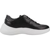 Geox - Fluctis Sneakers - Zwart - Leer