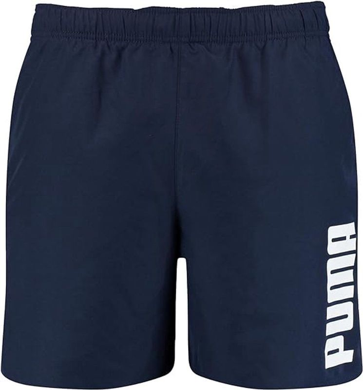 PUMA - Zwemshort - Marineblauw - Heren - Sneldrogend Stretchmateriaal van Gerecycled Polyester