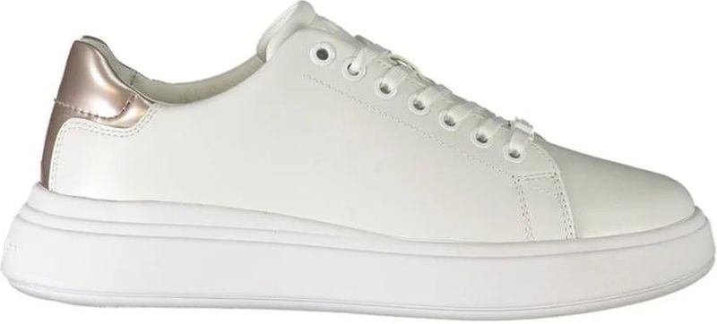 Calvin Klein - Sneakers - Wit - Leer