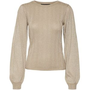 VERO MODA - VMTALIA LS O-hals - Gebreide Trui - Silver Mink