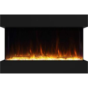 Stresa - Elektrische Haard - 3-Zijden - LED-Techniek - Verwarming