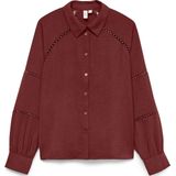 VERO MODA - VMGUSLA SHIRT WVN BTQ GA - Blouse - Dames