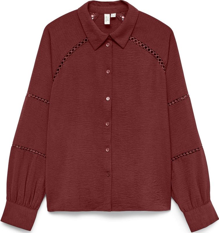 VERO MODA - VMGUSLA SHIRT WVN BTQ GA - Blouse - Dames