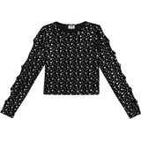 Koton - Blouse - Zwart/Wit - Aansluitende Pasvorm - Lange Mouw