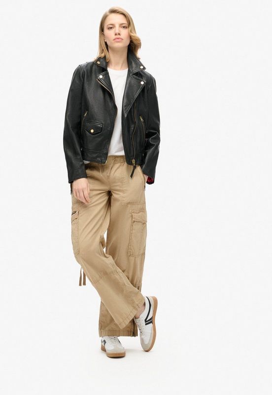 Superdry - Vintage Low Rise Elastic Cargo - Cargobroek