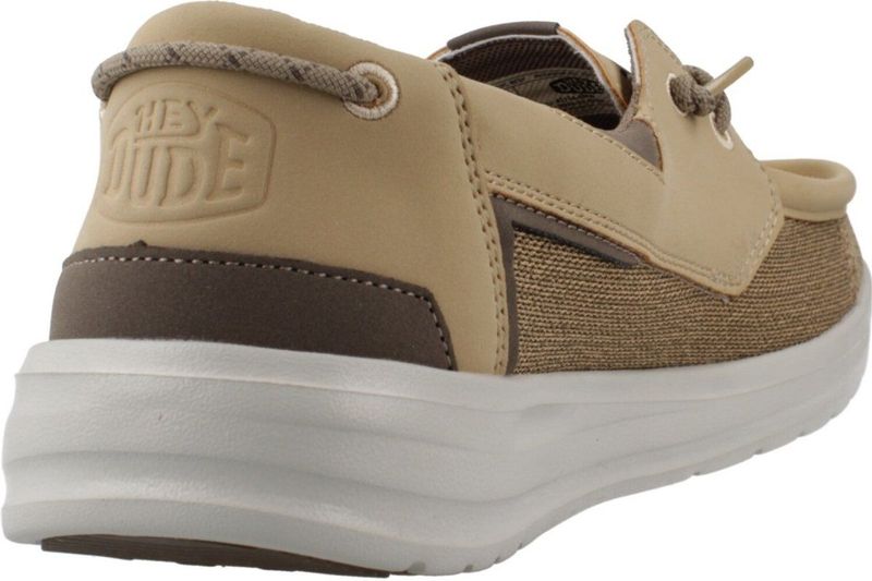 Hey Dude - Wesh Grip - Bootschoenen - Zwart - Wierook Morel Brown