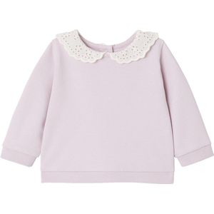 Vertbaudet Baby sweatshirt met geborduurde kraag
