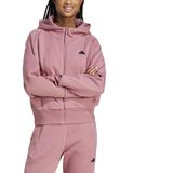 Adidas - Z.N.E. Sweatshirt - Roze - Met Rits - Vrouw