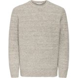 Only & Sons - Model 'BAY' - Gebreide Pullover - Mêlee - Regular Fit