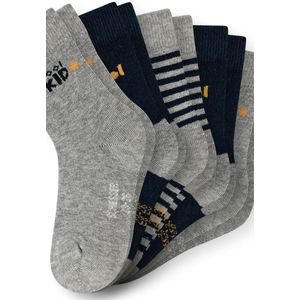 SCHIESSER - Sokken 'Stars' - Marine - 5 Pack - Huissokken