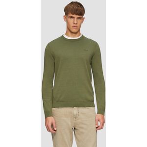 Trui - Ronde Hals - Katoen - Grijs