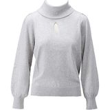 K-Design trui Z809-Light grey melange