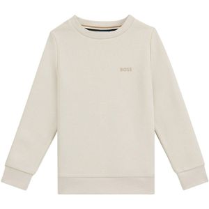 BOSS - J52348 - Sweatshirt - Geborstelde Katoenmix Fleece