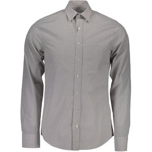 Gant - Contemporary Fit Shirt - Wit - Longshirt