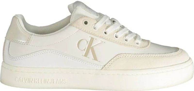 CK - Low Top Sneaker - Wit - Casual Style - Polyester