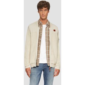 s.Oliver Casual - Gebreid Jack - Regular Fit - Puur Katoen