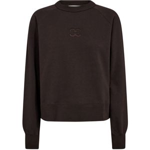 Co'Couture, Dames, Sweatshirts & Hoodies, Bruin, Maat: XS