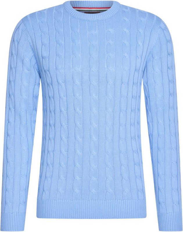 Cappuccino Italia - Adria Kabel - Heren Trui - Blauw
