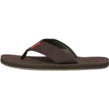 Teenslippers - Zwart - Gewatteerd Bandje