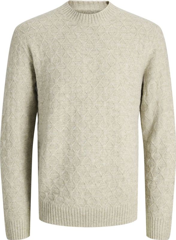 JACK&JONES - JPRBLASIMON STRUCTURE KNIT CREW NECK LN - Gebreide Pullover - Heren