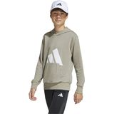 adidas - Hoodie - Grijs - French Terry - Capuchon - Kangoeroezak