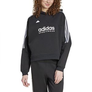Adidas - Tiro Cut 3 Stripes Fleece Sweatshirt - Grijs - Katoen/Polyester
