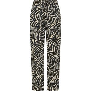 Palazzo Broek - Zwart - Inclusief Riem - Regular Fit