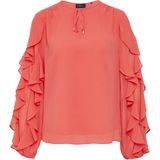s.Oliver BLACK LABEL - Blouse - Luchtig - Tuniekhals