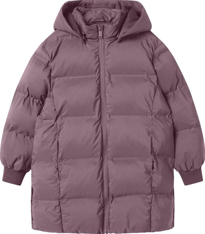 NAME IT - Lange Gewatteerde Jas - Pufferjas - Kinderen