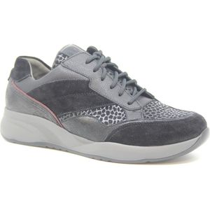 Durea Sneaker 6308 608 1738 Zwart Bordo Wijdte K Maat: 4 (37)