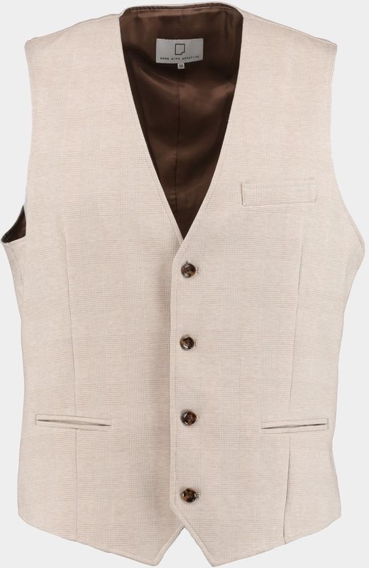 Born with Appetite - Gilet - Sand - Kris Waistcoat - BWA24111KR37/820
