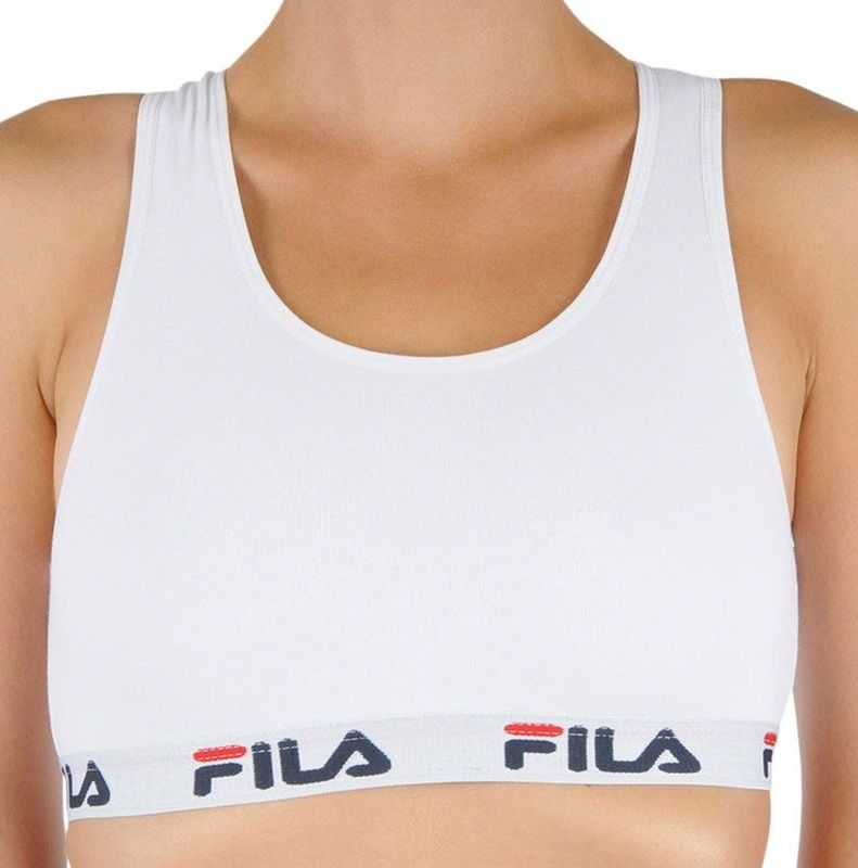 Elastische fila meisjes beha wit 140-152