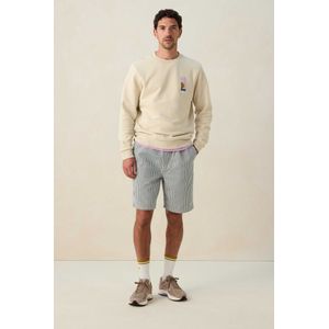 Sissy-Boy - Sweater - Beige - Grafische Print