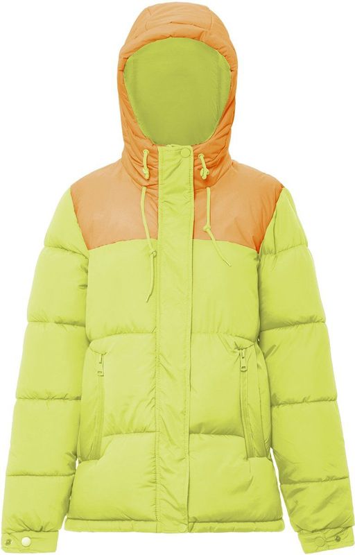 Mymo Gewatteerd gewatteerd jack Dames Zure limoen abrikoos