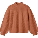 Gebreide Trui - Lange Mouwen - Hoge Hals - Regular Fit