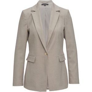 comma - Indoor-Blazer - Gestructureerd - Met All-over Patroon