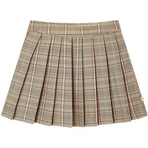 Someone - Rok - Beige - Geruit - Korte Lengte