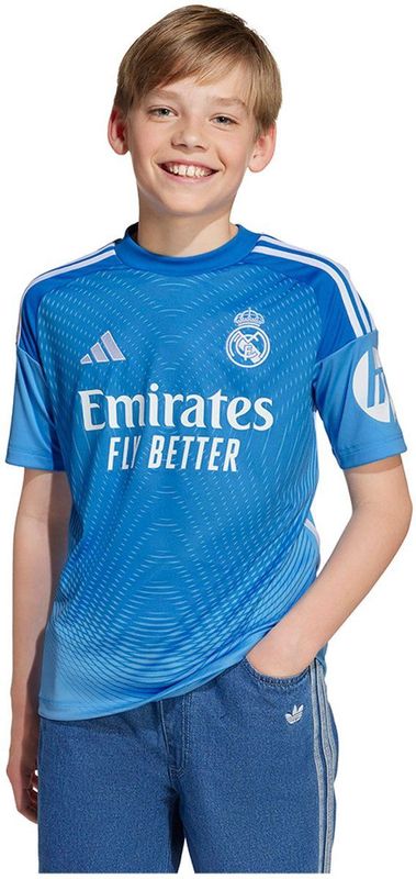adidas - Real Madrid 25/26 - Doelman Thuis Korte Mouw T-shirt - Junior