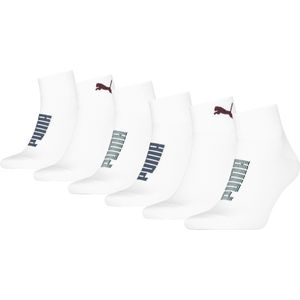 Puma - Unisex Enkelsokken - 6 Pack